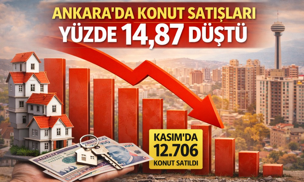 Ankara konut piyasasında sert fren: fiyatlar reel olarak geriliyor