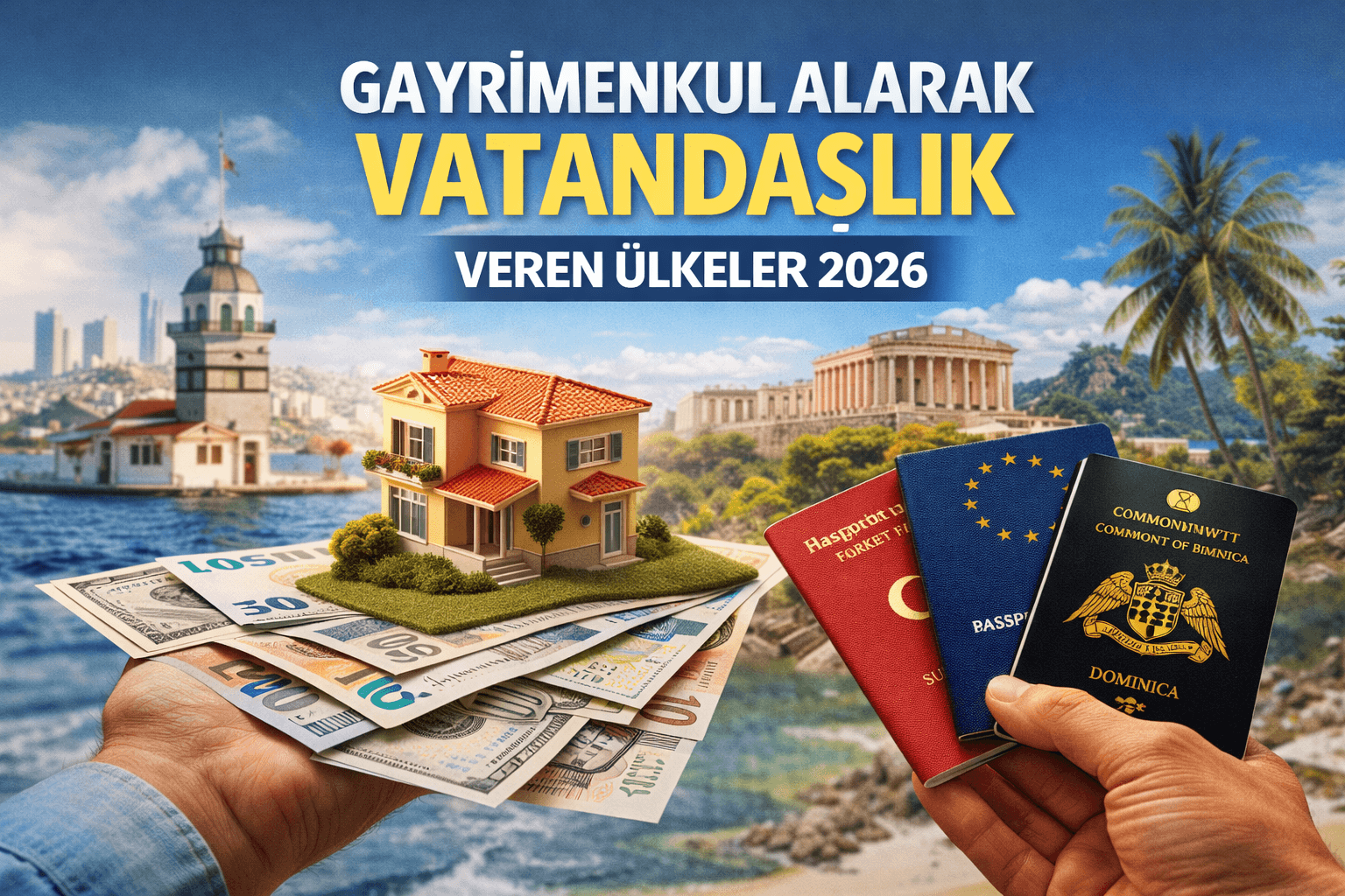 gayrimenkul alarak vatandaşlık veren ülkeler